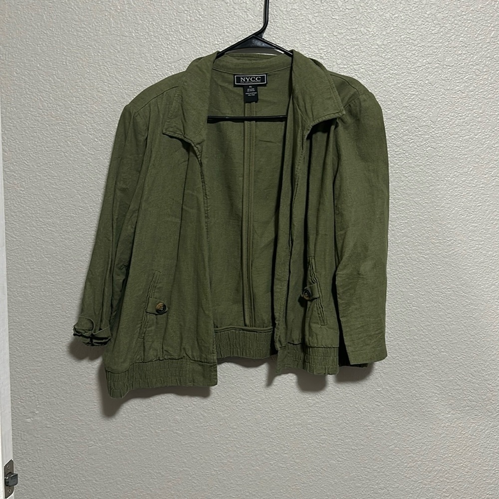 Green Cardigan